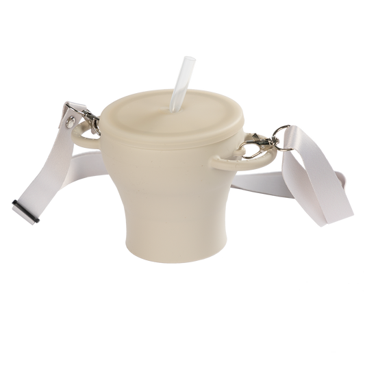 Salabim Silikon snack kopp sammenleggbar - Oatmeal