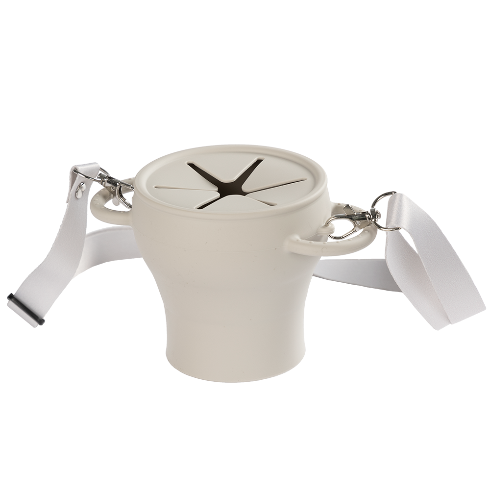 Salabim Silikon snack kopp sammenleggbar - Oatmeal