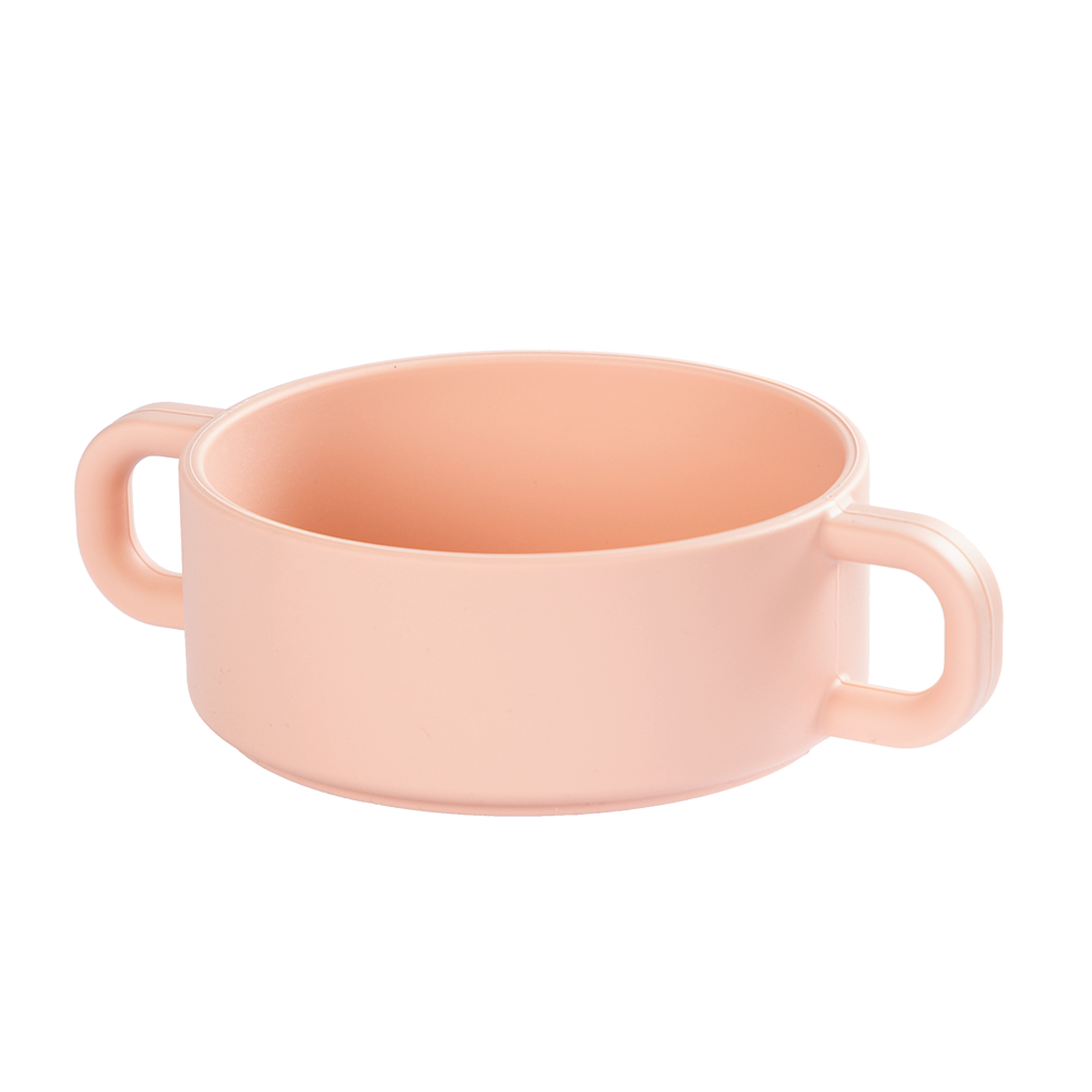 Salabim Silikon bolle med håndtak - Dark Pink