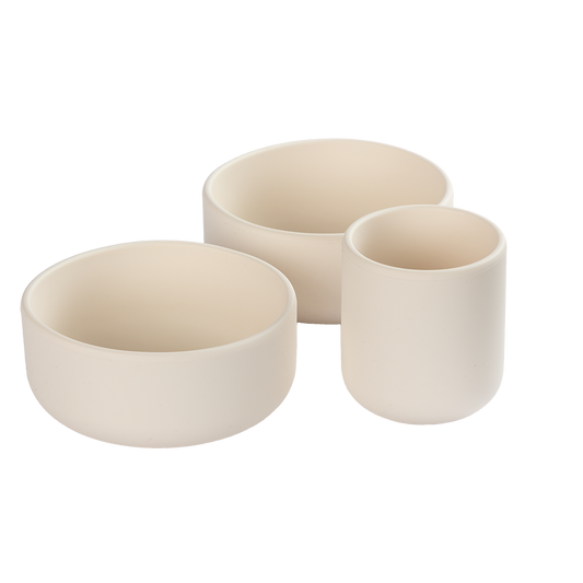 Salabim Silikon spisesett - Pristine